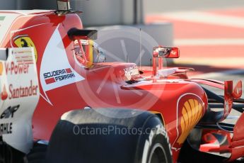World © Octane Photographic Ltd. Formula 1 - Winter Test 2. Sebastian Vettel - Scuderia Ferrari SF70H. Circuit de Barcelona-Catalunya. Thursday 9th March 2017. Digital Ref: 1786CB1D6606