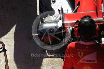 World © Octane Photographic Ltd. Formula 1 - Winter Test 2. Sebastian Vettel - Scuderia Ferrari SF70H. Circuit de Barcelona-Catalunya. Thursday 9th March 2017. Digital Ref:1786CB1D6650