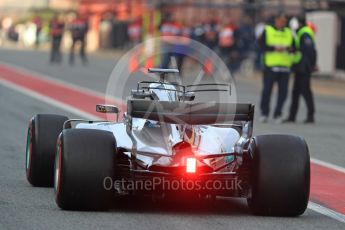 World © Octane Photographic Ltd. Formula 1 - Winter Test 2. Lewis Hamilton - Mercedes AMG Petronas F1 W08 EQ Energy+. Circuit de Barcelona-Catalunya. Thursday 9th March 2017. Digital Ref: 1786LB1D4906