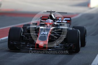 World © Octane Photographic Ltd. Formula 1 - Winter Test 2. Kevin Magnussen - Haas F1 Team VF-17. Circuit de Barcelona-Catalunya. Thursday 9th March 2017. Digital Ref: 1786LB1D5071