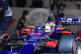 World © Octane Photographic Ltd. Formula 1 - Winter Test 2. Daniil Kvyat - Scuderia Toro Rosso STR12. Circuit de Barcelona-Catalunya. Thursday 9th March 2017. Digital Ref: 1786LB1D5194