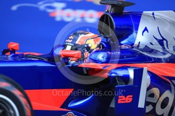 World © Octane Photographic Ltd. Formula 1 - Winter Test 2. Daniil Kvyat - Scuderia Toro Rosso STR12. Circuit de Barcelona-Catalunya. Thursday 9th March 2017. Digital Ref: 1786LB1D5202