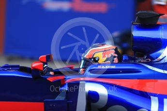 World © Octane Photographic Ltd. Formula 1 - Winter Test 2. Daniil Kvyat - Scuderia Toro Rosso STR12. Circuit de Barcelona-Catalunya. Thursday 9th March 2017. Digital Ref: 1786LB1D5208