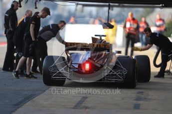 World © Octane Photographic Ltd. Formula 1 - Winter Test 2. Jolyon Palmer - Renault Sport F1 Team R.S.17. Circuit de Barcelona-Catalunya. Thursday 9th March 2017. Digital Ref: 1786LB1D5237