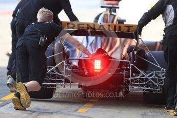 World © Octane Photographic Ltd. Formula 1 - Winter Test 2. Jolyon Palmer - Renault Sport F1 Team R.S.17. Circuit de Barcelona-Catalunya. Thursday 9th March 2017. Digital Ref: 1786LB1D5252