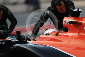 World © Octane Photographic Ltd. Formula 1 - Winter Test 2. Stoffel Vandoorne - McLaren Honda MCL32. Circuit de Barcelona-Catalunya. Thursday 9th March 2017. Digital Ref: 1786LB1D5384