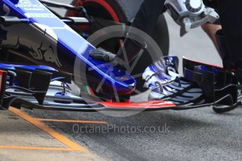 World © Octane Photographic Ltd. Formula 1 - Winter Test 2. Daniil Kvyat - Scuderia Toro Rosso STR12. Circuit de Barcelona-Catalunya. Thursday 9th March 2017. Digital Ref: 1786LB1D5523