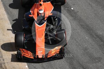 World © Octane Photographic Ltd. Formula 1 - Winter Test 2. Stoffel Vandoorne - McLaren Honda MCL32. Circuit de Barcelona-Catalunya. Thursday 9th March 2017. Digital Ref: 1786LB1D5604