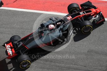 World © Octane Photographic Ltd. Formula 1 - Winter Test 2. Kevin Magnussen - Haas F1 Team VF-17. Circuit de Barcelona-Catalunya. Thursday 9th March 2017. Digital Ref: 1786LB1D5732