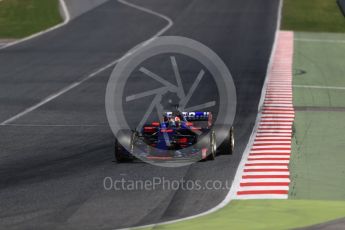 World © Octane Photographic Ltd. Formula 1 - Winter Test 2. Daniil Kvyat - Scuderia Toro Rosso STR12. Circuit de Barcelona-Catalunya. Thursday 9th March 2017. Digital Ref:1786LB1D5782