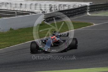 World © Octane Photographic Ltd. Formula 1 - Winter Test 2. Esteban Ocon - Sahara Force India VJM10. Circuit de Barcelona-Catalunya. Thursday 9th March 2017. Digital Ref:1786LB1D5809