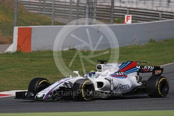 World © Octane Photographic Ltd. Formula 1 - Winter Test 2. Felipe Massa - Williams Martini Racing FW40. Circuit de Barcelona-Catalunya. Thursday 9th March 2017. Digital Ref:1786LB1D5840