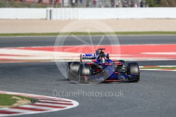 World © Octane Photographic Ltd. Formula 1 - Winter Test 2. Daniil Kvyat - Scuderia Toro Rosso STR12. Circuit de Barcelona-Catalunya. Thursday 9th March 2017. Digital Ref:1786LB1D6430