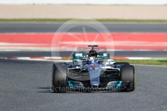 World © Octane Photographic Ltd. Formula 1 - Winter Test 2. Valtteri Bottas - Mercedes AMG Petronas F1 W08 EQ Energy+. Circuit de Barcelona-Catalunya. Thursday 9th March 2017. Digital Ref:1786LB1D6509