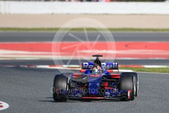 World © Octane Photographic Ltd. Formula 1 - Winter Test 2. Daniil Kvyat - Scuderia Toro Rosso STR12. Circuit de Barcelona-Catalunya. Thursday 9th March 2017. Digital Ref:1786LB1D6558