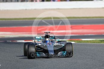 World © Octane Photographic Ltd. Formula 1 - Winter Test 2. Valtteri Bottas - Mercedes AMG Petronas F1 W08 EQ Energy+. Circuit de Barcelona-Catalunya. Thursday 9th March 2017. Digital Ref:1786LB1D6569