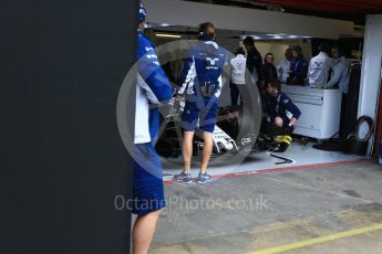 World © Octane Photographic Ltd. Formula 1 - Winter Test 2. Lance Stroll - Williams Martini Racing FW40. Circuit de Barcelona-Catalunya. Thursday 9th March 2017. Digital Ref: 1786LB5D9740