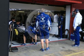 World © Octane Photographic Ltd. Formula 1 - Winter Test 2. Lance Stroll - Williams Martini Racing FW40. Circuit de Barcelona-Catalunya. Thursday 9th March 2017. Digital Ref: 1786LB5D9746