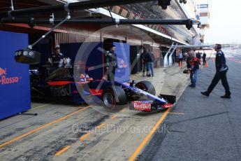 World © Octane Photographic Ltd. Formula 1 - Winter Test 2. Daniil Kvyat - Scuderia Toro Rosso STR12. Circuit de Barcelona-Catalunya. Thursday 9th March 2017. Digital Ref: 1786LB5D9861