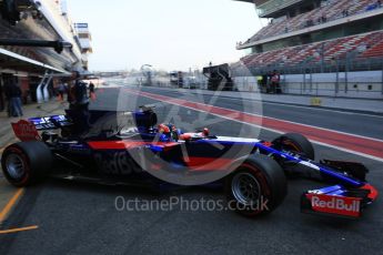 World © Octane Photographic Ltd. Formula 1 - Winter Test 2. Daniil Kvyat - Scuderia Toro Rosso STR12. Circuit de Barcelona-Catalunya. Thursday 9th March 2017. Digital Ref: 1786LB5D9865