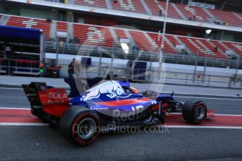 World © Octane Photographic Ltd. Formula 1 - Winter Test 2. Daniil Kvyat - Scuderia Toro Rosso STR12. Circuit de Barcelona-Catalunya. Thursday 9th March 2017. Digital Ref: 1786LB5D9869