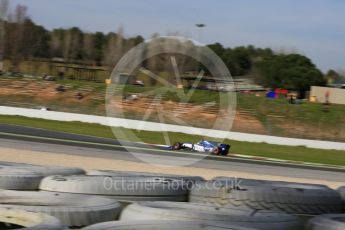 World © Octane Photographic Ltd. Formula 1 - Winter Test 2. Pascal Wehrlein – Sauber F1 Team C36. Circuit de Barcelona-Catalunya. Thursday 9th March 2017. Digital Ref:1786LB5D9930