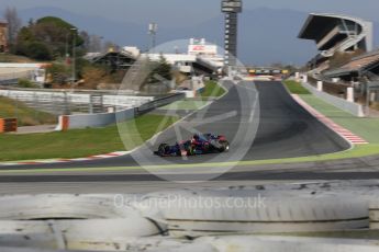 World © Octane Photographic Ltd. Formula 1 - Winter Test 2. Daniil Kvyat - Scuderia Toro Rosso STR12. Circuit de Barcelona-Catalunya. Thursday 9th March 2017. Digital Ref:1786LB5D9962