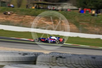 World © Octane Photographic Ltd. Formula 1 - Winter Test 2. Daniil Kvyat - Scuderia Toro Rosso STR12. Circuit de Barcelona-Catalunya. Thursday 9th March 2017. Digital Ref:1786LB5D9970