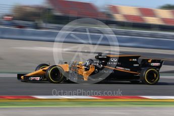 World © Octane Photographic Ltd. Formula 1 - Winter Test 2. Nico Hulkenberg - Renault Sport F1 Team R.S.17. Circuit de Barcelona-Catalunya. Friday 10th March 2017. Digital Ref:1787CB1D3426