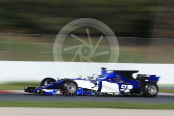 World © Octane Photographic Ltd. Formula 1 - Winter Test 2. Marcus Ericsson – Sauber F1 Team C36. Circuit de Barcelona-Catalunya. Friday 10th March 2017. Digital Ref:1787CB1D3452