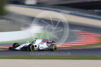 World © Octane Photographic Ltd. Formula 1 - Winter Test 2. Lance Stroll - Williams Martini Racing FW40. Circuit de Barcelona-Catalunya. Friday 10th March 2017. Digital Ref:1787CB1D3457