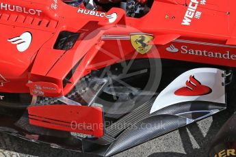 World © Octane Photographic Ltd. Formula 1 - Winter Test 2. Kimi Raikkonen - Scuderia Ferrari SF70H. Circuit de Barcelona-Catalunya. Friday 10th March 2017. Digital Ref:1787CB1D3693