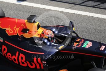 World © Octane Photographic Ltd. Formula 1 - Winter Test 2. Max Verstappen - Red Bull Racing RB13. Circuit de Barcelona-Catalunya. Friday 10th March 2017. Digital Ref:1787CB1D3728
