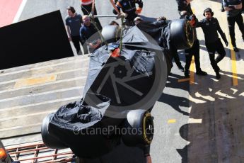 World © Octane Photographic Ltd. Formula 1 - Winter Test 2. Fernando Alonso - McLaren Honda MCL32, stop 2. Circuit de Barcelona-Catalunya. Friday 10th March 2017. Digital Ref:1787CB1D3754