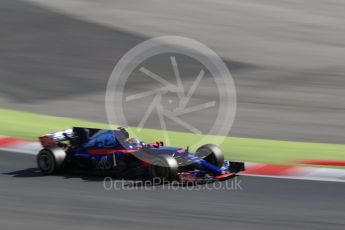 World © Octane Photographic Ltd. Formula 1 - Winter Test 2. Carlos Sainz - Scuderia Toro Rosso STR12. Circuit de Barcelona-Catalunya. Friday 10th March 2017. Digital Ref:1787CB1D3811