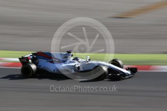 World © Octane Photographic Ltd. Formula 1 - Winter Test 2. Lance Stroll - Williams Martini Racing FW40. Circuit de Barcelona-Catalunya. Friday 10th March 2017. Digital Ref:1787CB1D3823