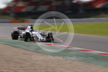 World © Octane Photographic Ltd. Formula 1 - Winter Test 2. Lance Stroll - Williams Martini Racing FW40. Circuit de Barcelona-Catalunya. Friday 10th March 2017. Digital Ref:1787CB1D3829