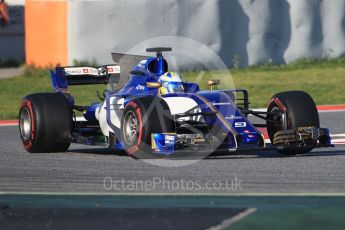 World © Octane Photographic Ltd. Formula 1 - Winter Test 2. Marcus Ericsson – Sauber F1 Team C36. Circuit de Barcelona-Catalunya. Friday 10th March 2017. Digital Ref:1787CB1D6709