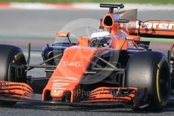 World © Octane Photographic Ltd. Formula 1 - Winter Test 2. Fernando Alonso - McLaren Honda MCL32. Circuit de Barcelona-Catalunya. Friday 10th March 2017. Digital Ref:1787CB1D6736