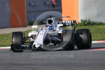 World © Octane Photographic Ltd. Formula 1 - Winter Test 2. Lance Stroll - Williams Martini Racing FW40. Circuit de Barcelona-Catalunya. Friday 10th March 2017. Digital Ref:1787CB1D6746