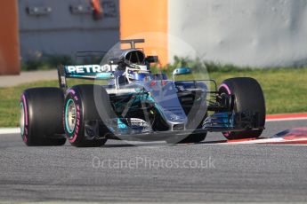 World © Octane Photographic Ltd. Formula 1 - Winter Test 2. Valtteri Bottas - Mercedes AMG Petronas F1 W08 EQ Energy+. Circuit de Barcelona-Catalunya. Friday 10th March 2017. Digital Ref:1787CB1D6787