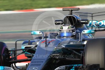 World © Octane Photographic Ltd. Formula 1 - Winter Test 2. Valtteri Bottas - Mercedes AMG Petronas F1 W08 EQ Energy+. Circuit de Barcelona-Catalunya. Friday 10th March 2017. Digital Ref:1787CB1D6804