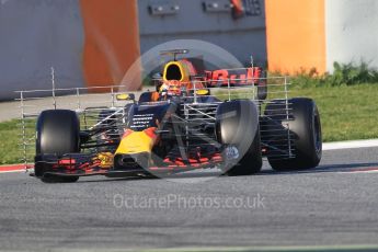 World © Octane Photographic Ltd. Formula 1 - Winter Test 2. Max Verstappen - Red Bull Racing RB13. Circuit de Barcelona-Catalunya. Friday 10th March 2017. Digital Ref:1787CB1D6823