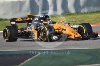 World © Octane Photographic Ltd. Formula 1 - Winter Test 2. Nico Hulkenberg - Renault Sport F1 Team R.S.17. Circuit de Barcelona-Catalunya. Friday 10th March 2017. Digital Ref:1787CB1D6844