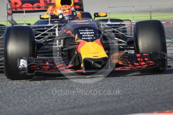 World © Octane Photographic Ltd. Formula 1 - Winter Test 2. Max Verstappen - Red Bull Racing RB13. Circuit de Barcelona-Catalunya. Friday 10th March 2017. Digital Ref:1787CB1D6897