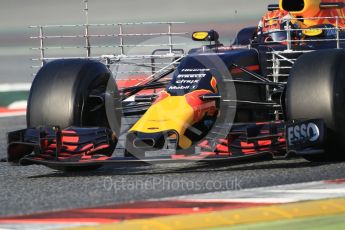 World © Octane Photographic Ltd. Formula 1 - Winter Test 2. Max Verstappen - Red Bull Racing RB13. Circuit de Barcelona-Catalunya. Friday 10th March 2017. Digital Ref:1787CB1D6901