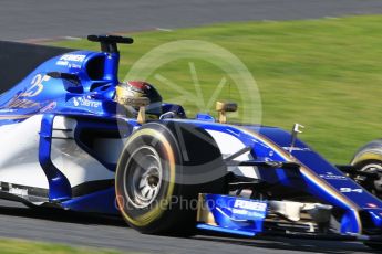 World © Octane Photographic Ltd. Formula 1 - Winter Test 2. Pascal Wehrlein – Sauber F1 Team C36. Circuit de Barcelona-Catalunya. Friday 10th March 2017. Digital Ref:1787CB1D7133