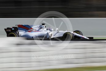 World © Octane Photographic Ltd. Formula 1 - Winter Test 2. Lance Stroll - Williams Martini Racing FW40. Circuit de Barcelona-Catalunya. Friday 10th March 2017. Digital Ref:1787CB1D7300