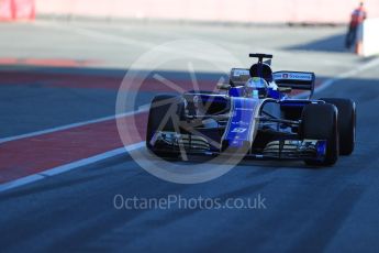 World © Octane Photographic Ltd. Formula 1 - Winter Test 2. Marcus Ericsson – Sauber F1 Team C36. Circuit de Barcelona-Catalunya. Friday 10th March 2017. Digital Ref: 1787LB1D6700