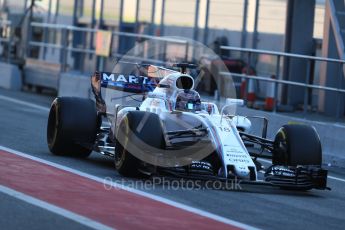 World © Octane Photographic Ltd. Formula 1 - Winter Test 2. Lance Stroll - Williams Martini Racing FW40. Circuit de Barcelona-Catalunya. Friday 10th March 2017. Digital Ref: 1787LB1D6728